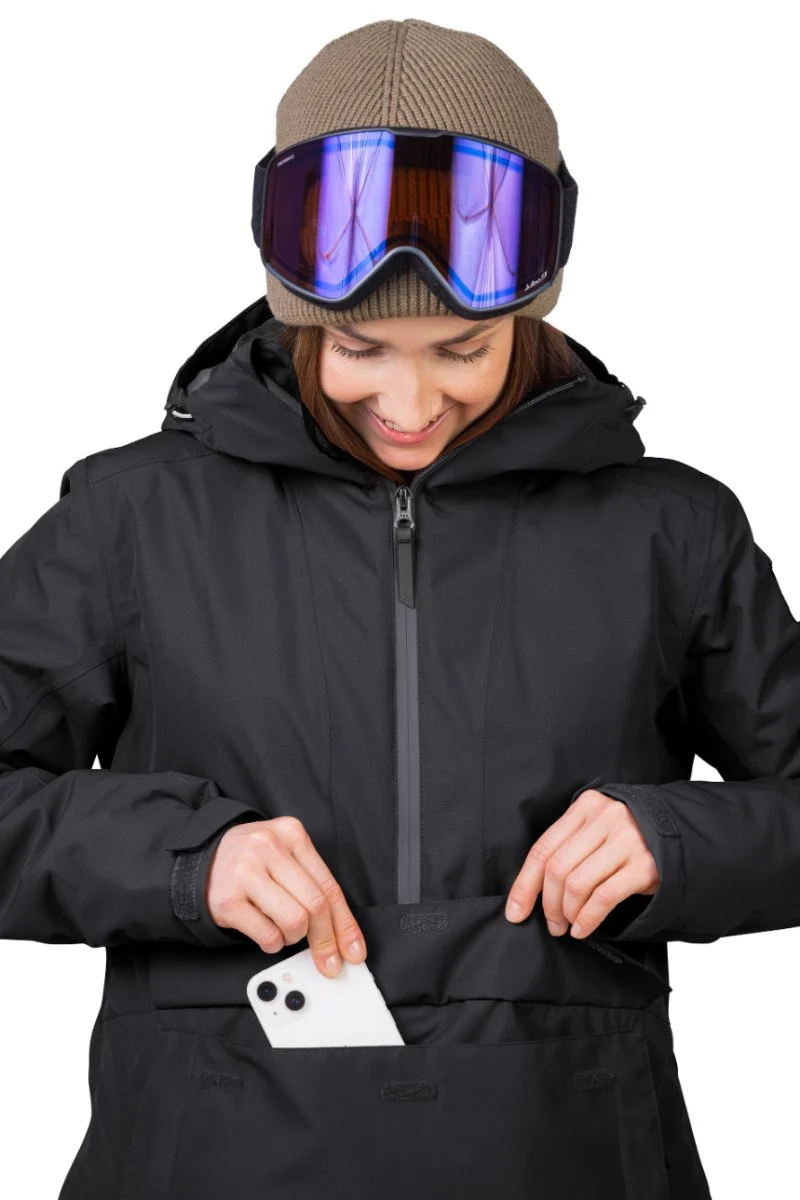 Veste de ski imperméable / hardshell avec membrane Resstex 10 000mm et technologie Duratherm classic "Hannah − MEGIE"