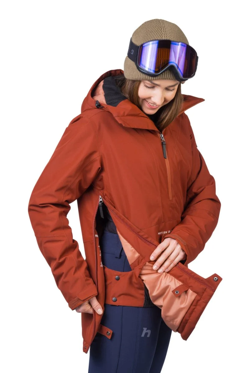 Veste de ski imperméable / hardshell avec membrane Resstex 10 000mm et technologie Duratherm classic "Hannah − MEGIE"
