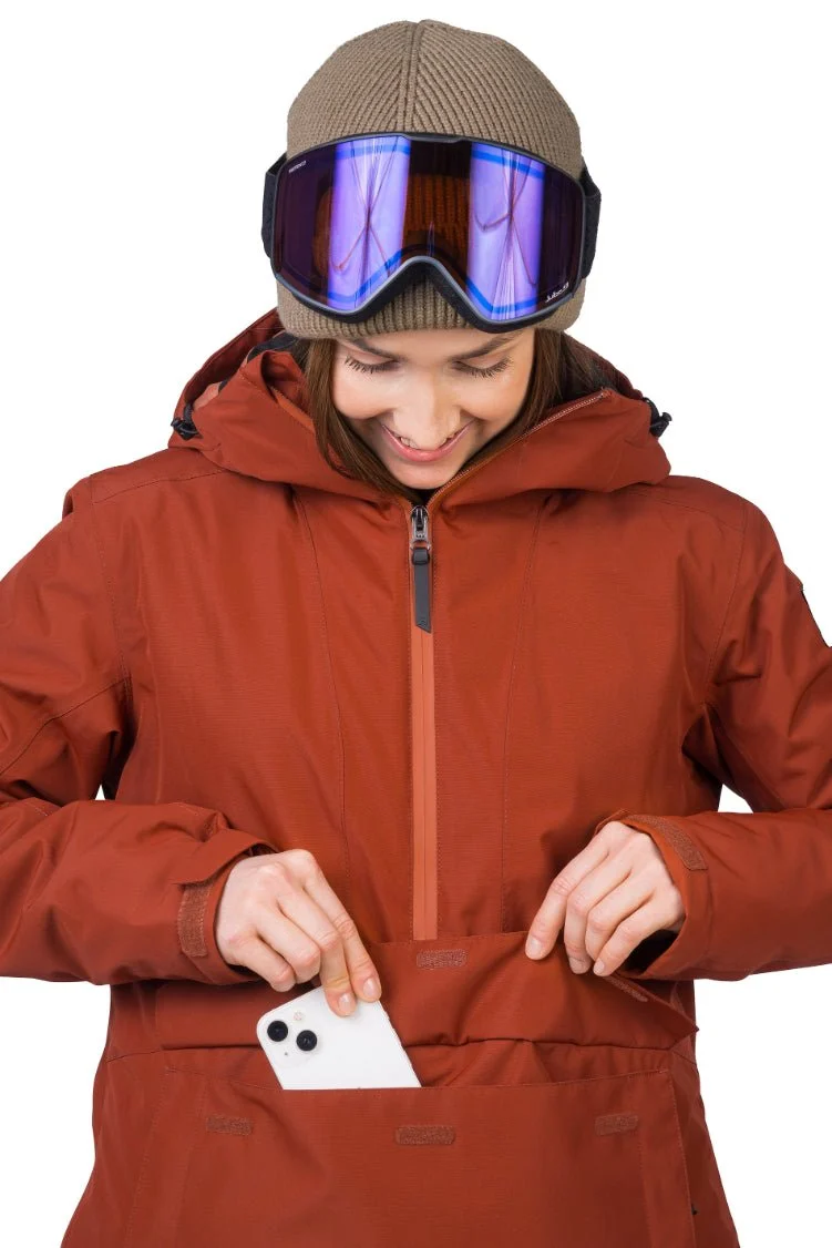 Veste de ski imperméable / hardshell avec membrane Resstex 10 000mm et technologie Duratherm classic "Hannah − MEGIE"