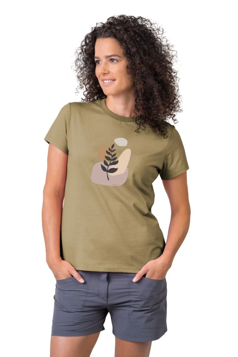 T-shirt de randonnée 100 % coton pour femme "Hannah − ARIA"