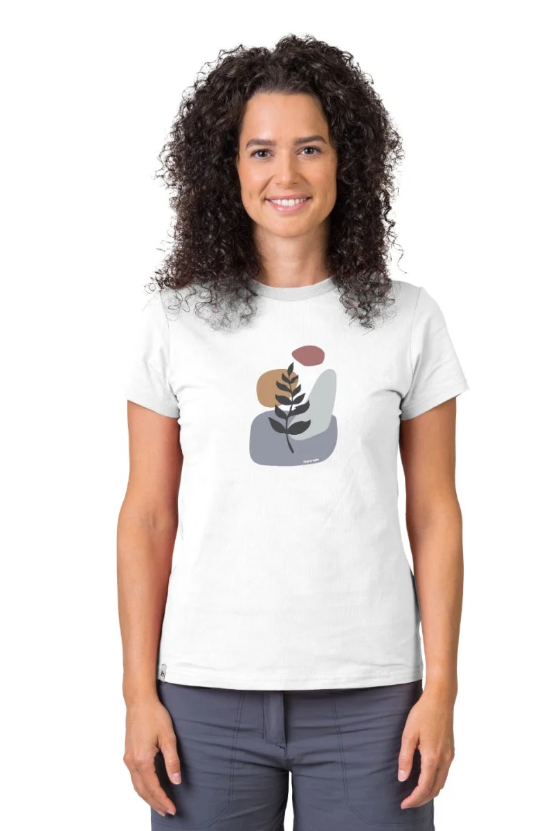 T-shirt de randonnée 100 % coton pour femme "Hannah − ARIA"