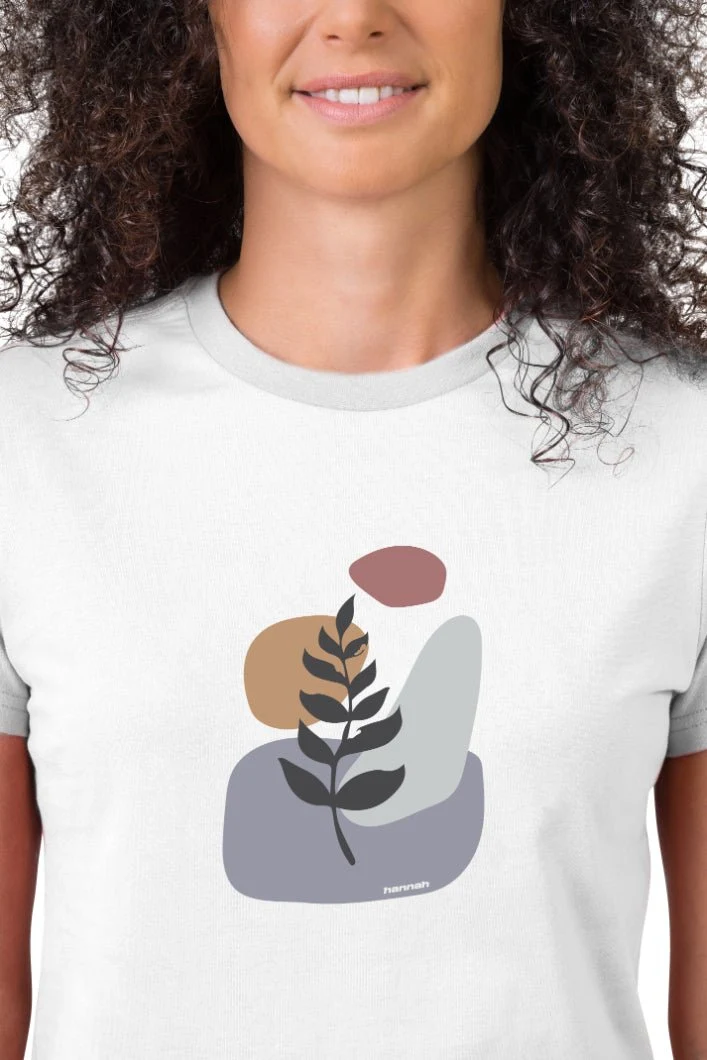 T-shirt de randonnée 100 % coton pour femme "Hannah − ARIA"