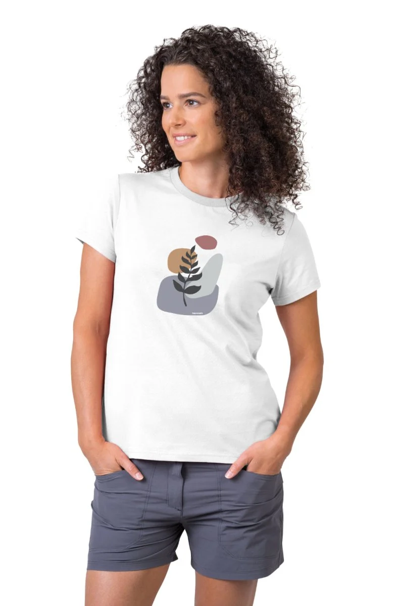 T-shirt de randonnée 100 % coton pour femme "Hannah − ARIA"