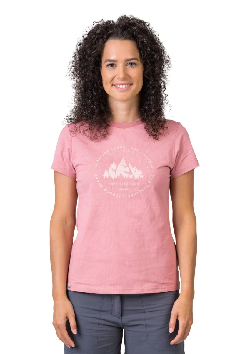 T-shirt de randonnée 100 % coton pour femme "Hannah − ARIA"