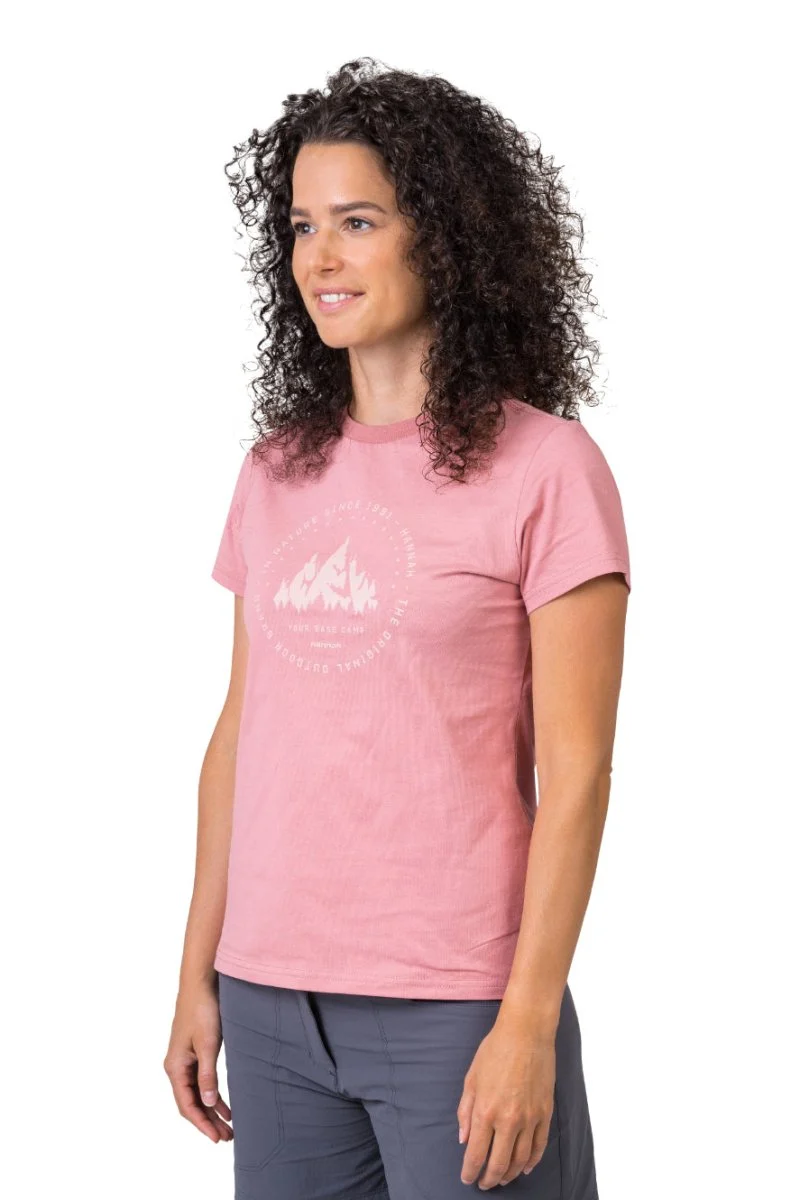 T-shirt de randonnée 100 % coton pour femme "Hannah − ARIA"