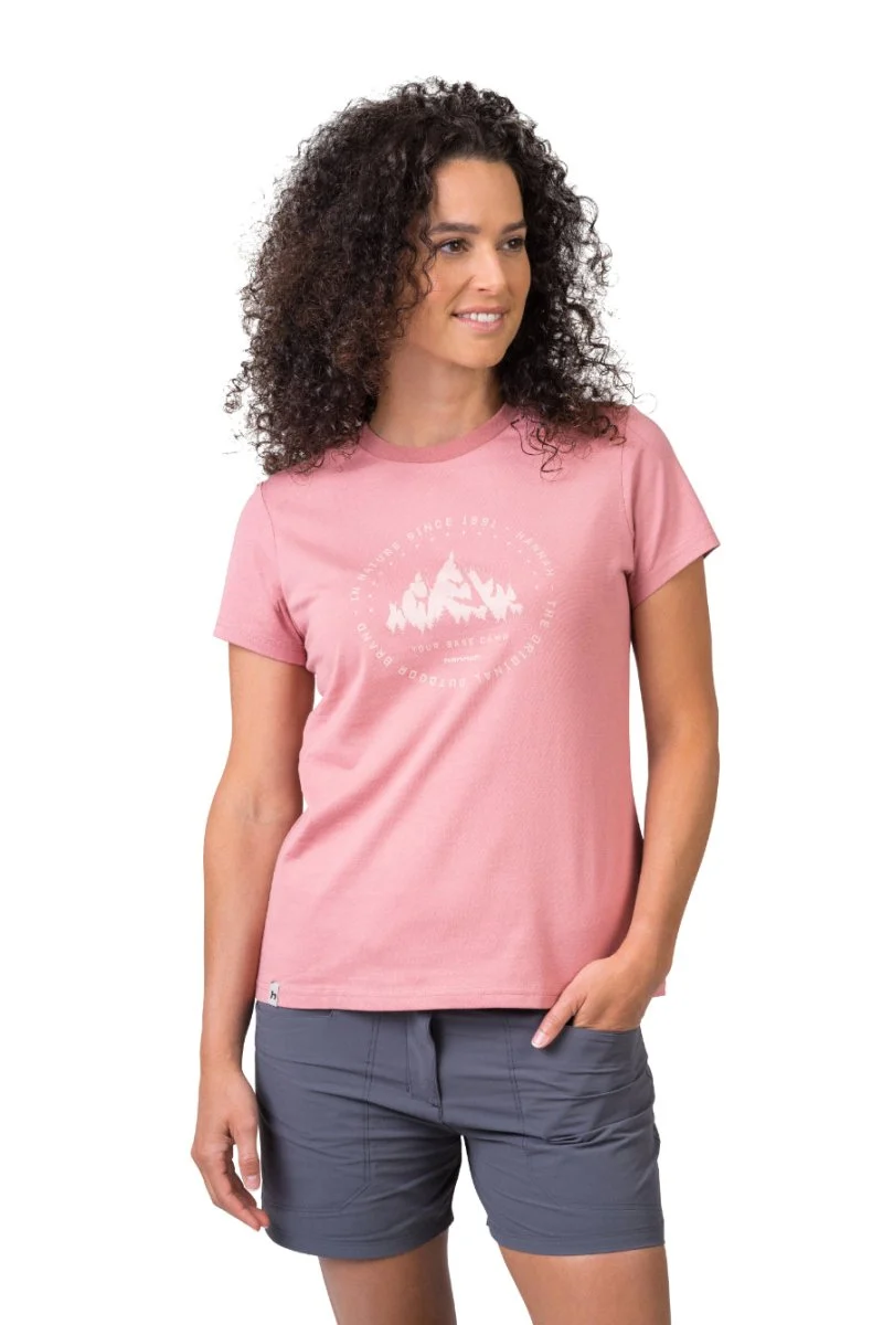 T-shirt de randonnée 100 % coton pour femme "Hannah − ARIA"