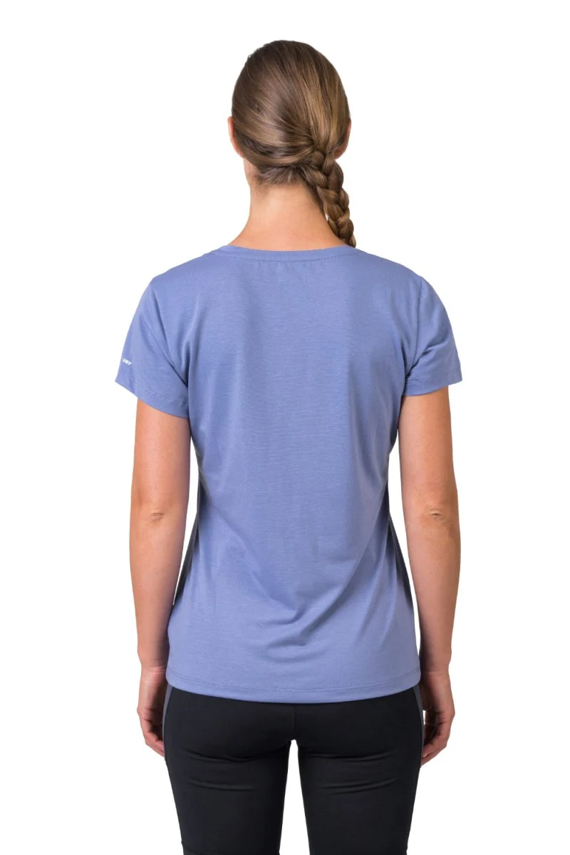 T-shirt de randonnée 100% polyester recyclé AFT Quick Dry pour femme "Hannah − CORDY"