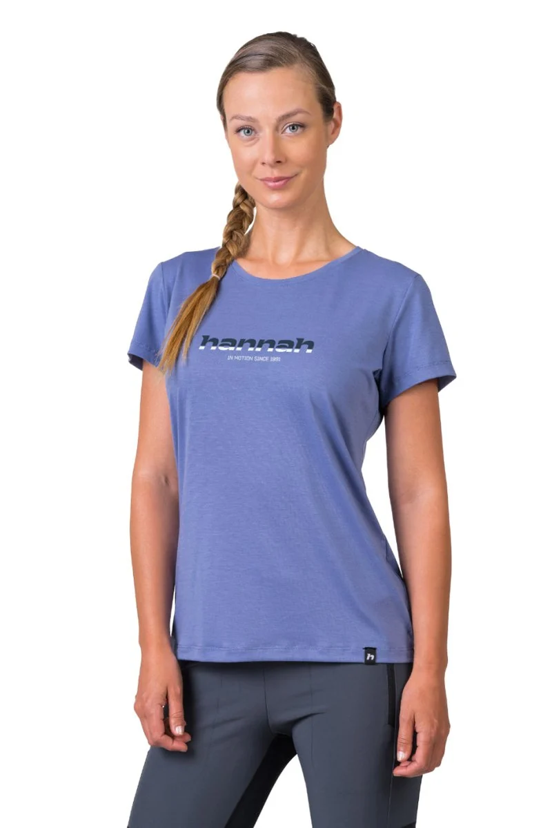 T-shirt de randonnée 100% polyester recyclé AFT Quick Dry pour femme "Hannah − CORDY"