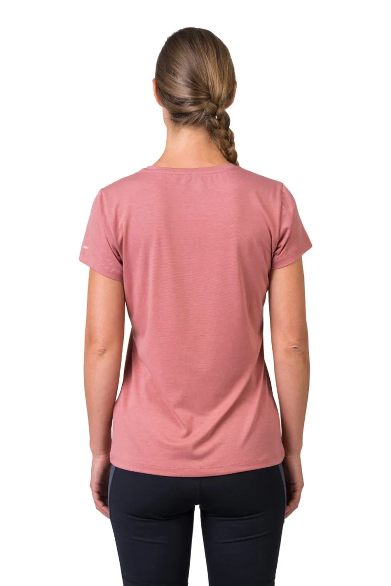 T-shirt de randonnée 100% polyester recyclé AFT Quick Dry pour femme "Hannah − CORDY"