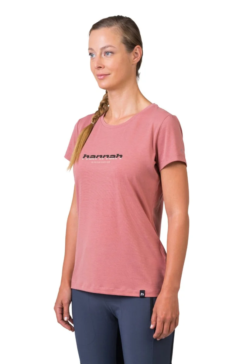 T-shirt de randonnée 100% polyester recyclé AFT Quick Dry pour femme "Hannah − CORDY"