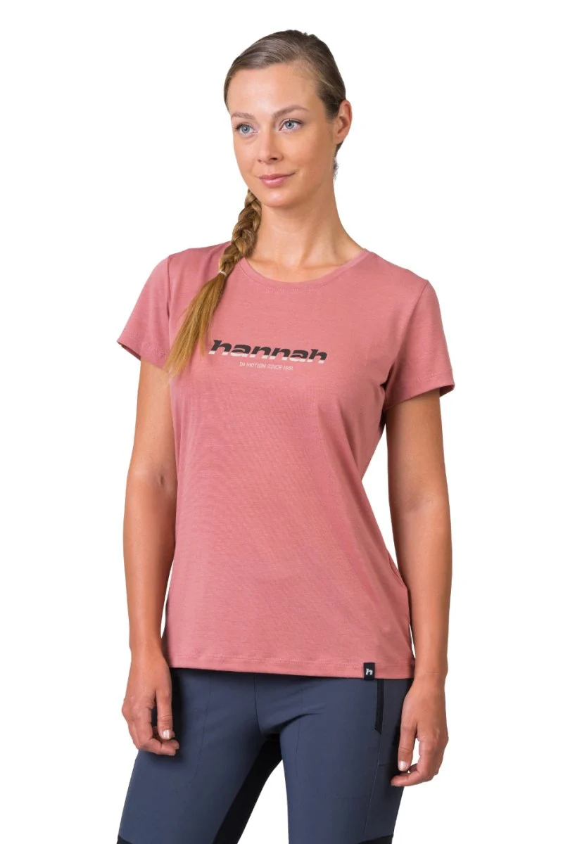 T-shirt de randonnée 100% polyester recyclé AFT Quick Dry pour femme "Hannah − CORDY"