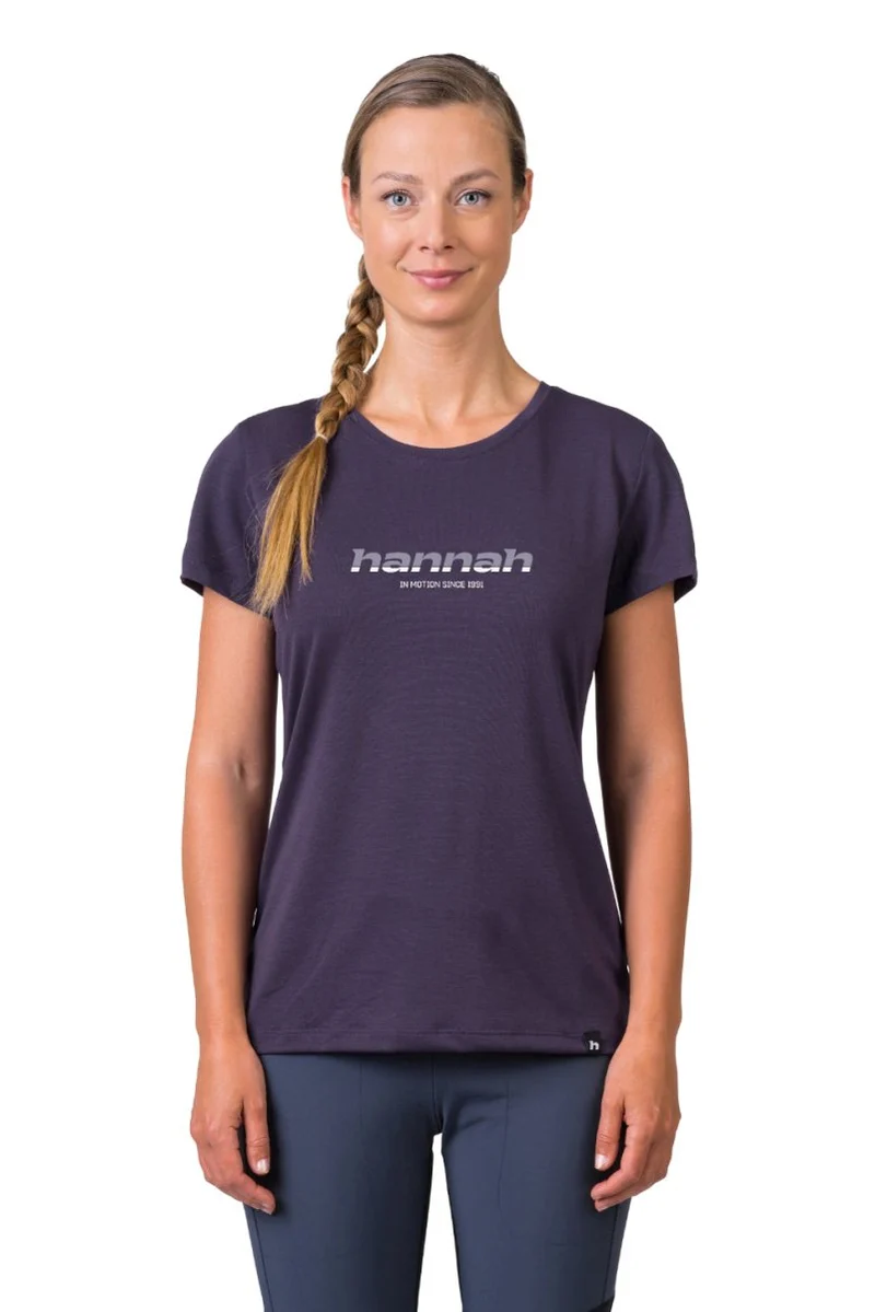 T-shirt de randonnée 100% polyester recyclé AFT Quick Dry pour femme "Hannah − CORDY"