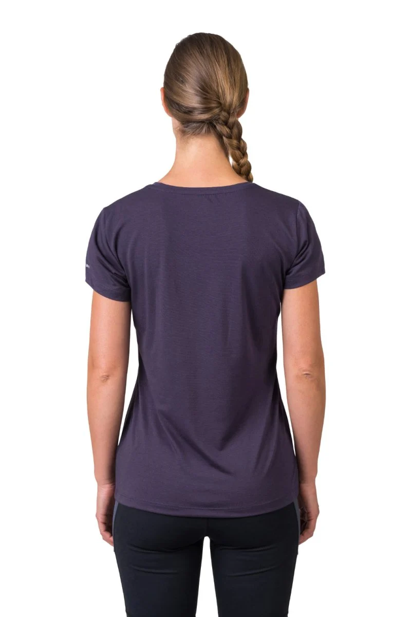 T-shirt de randonnée 100% polyester recyclé AFT Quick Dry pour femme "Hannah − CORDY"