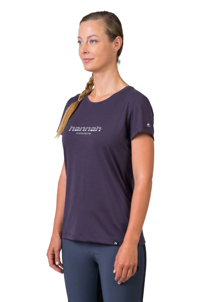 T-shirt de randonnée 100% polyester recyclé AFT Quick Dry pour femme "Hannah − CORDY"