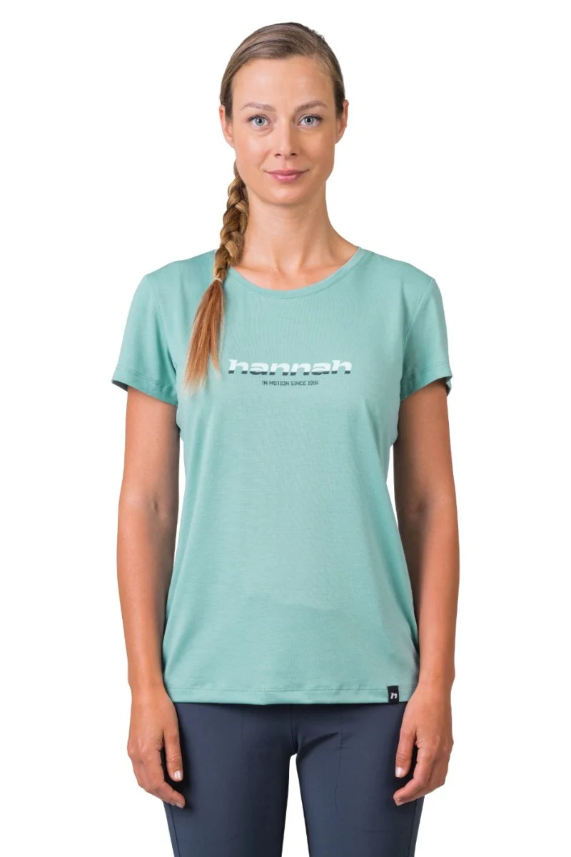 T-shirt de randonnée 100% polyester recyclé AFT Quick Dry pour femme "Hannah − CORDY"
