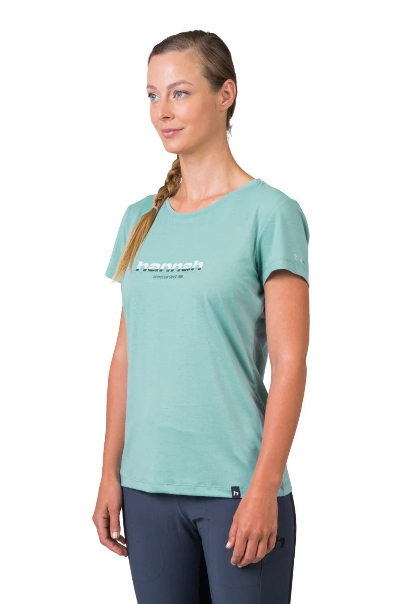T-shirt de randonnée 100% polyester recyclé AFT Quick Dry pour femme "Hannah − CORDY"