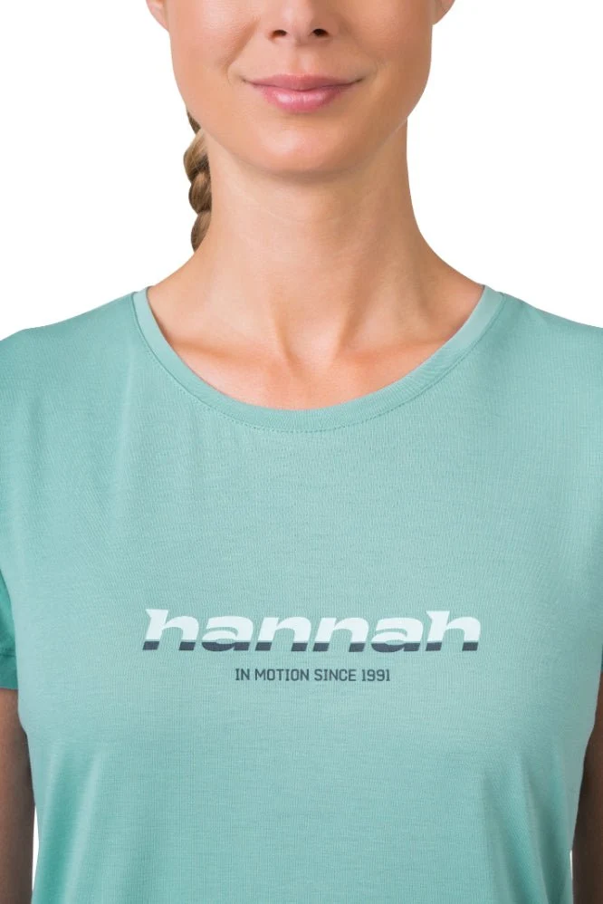 T-shirt de randonnée 100% polyester recyclé AFT Quick Dry pour femme "Hannah − CORDY"