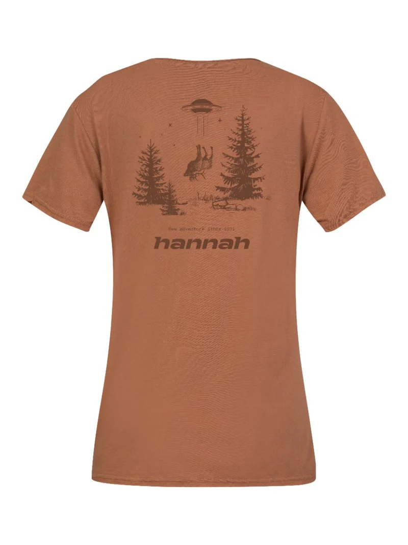 T-shirt de randonnée 100% coton biologique pour Femme "Hannah − EDITH"