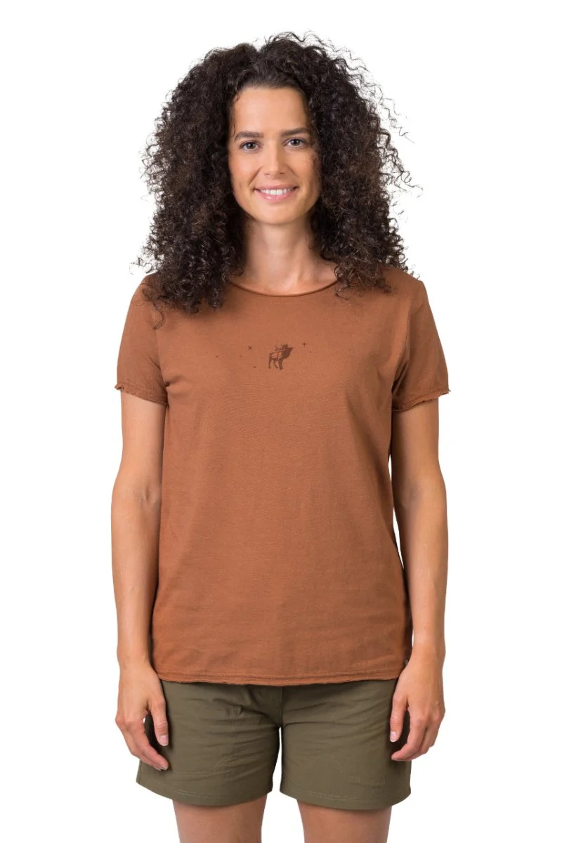 T-shirt de randonnée 100% coton biologique pour Femme "Hannah − EDITH"