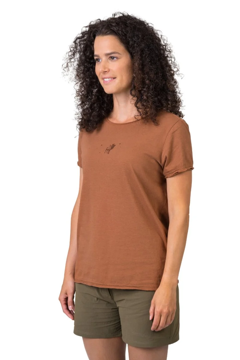 T-shirt de randonnée 100% coton biologique pour Femme "Hannah − EDITH"