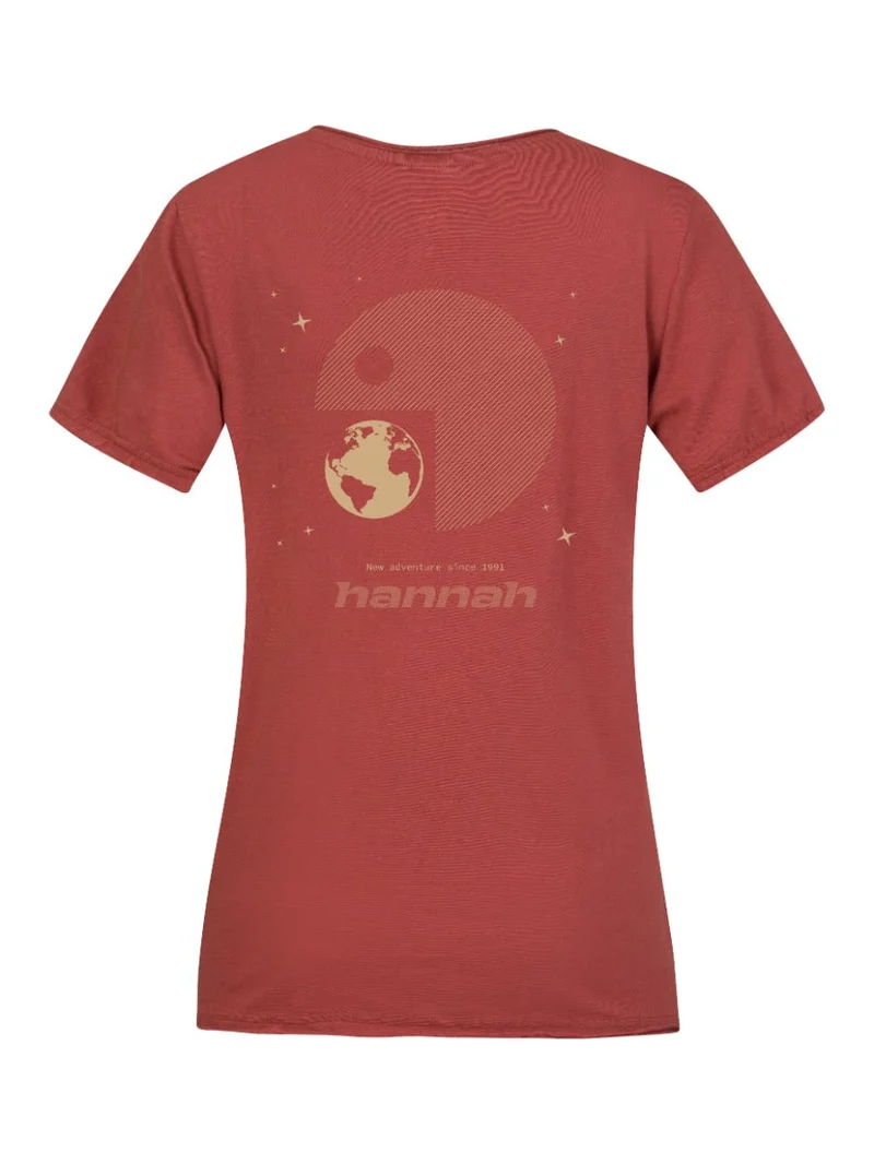 T-shirt de randonnée 100% coton biologique pour Femme "Hannah − EDITH"