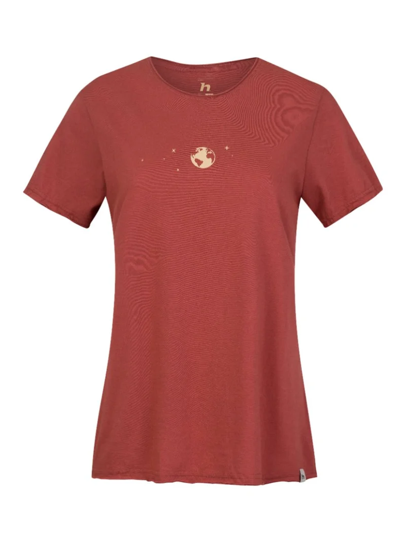 T-shirt de randonnée 100% coton biologique pour Femme "Hannah − EDITH"
