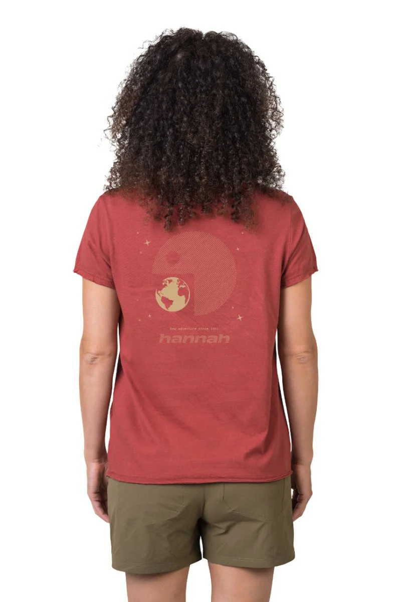 T-shirt de randonnée 100% coton biologique pour Femme "Hannah − EDITH"