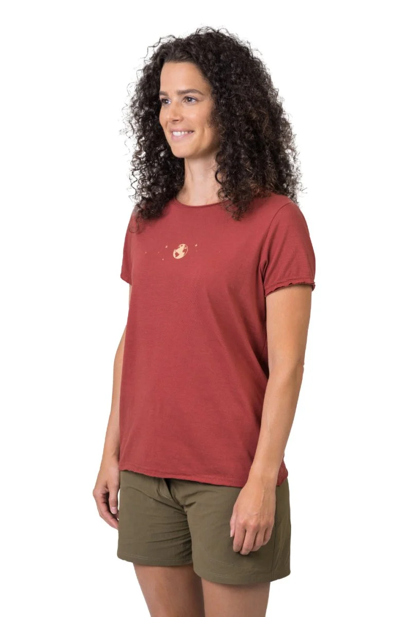 T-shirt de randonnée 100% coton biologique pour Femme "Hannah − EDITH"
