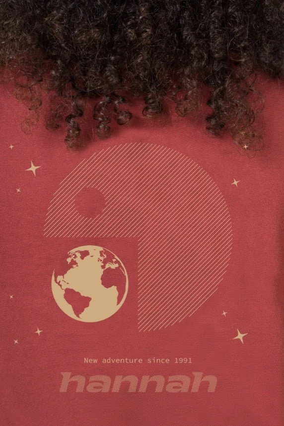 T-shirt de randonnée 100% coton biologique pour Femme "Hannah − EDITH"