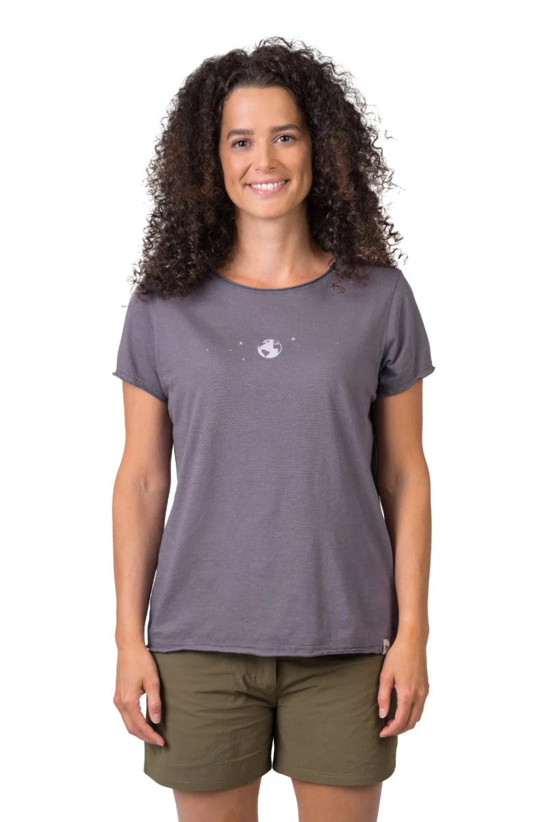 T-shirt de randonnée 100% coton biologique pour Femme "Hannah − EDITH"
