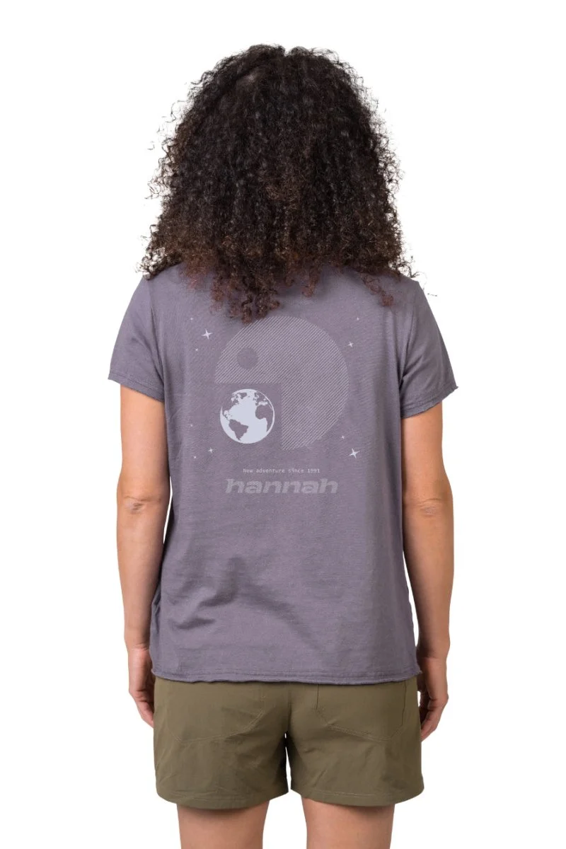 T-shirt de randonnée 100% coton biologique pour Femme "Hannah − EDITH"