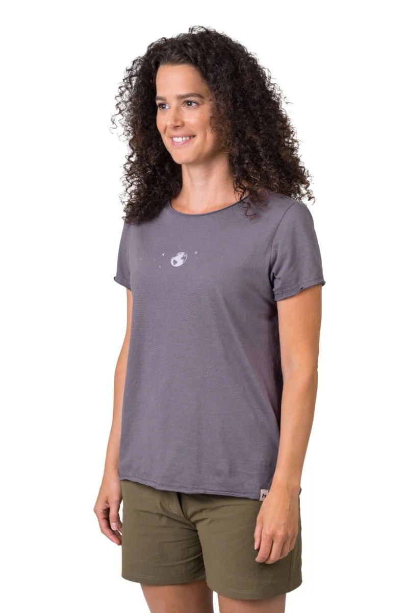 T-shirt de randonnée 100% coton biologique pour Femme "Hannah − EDITH"