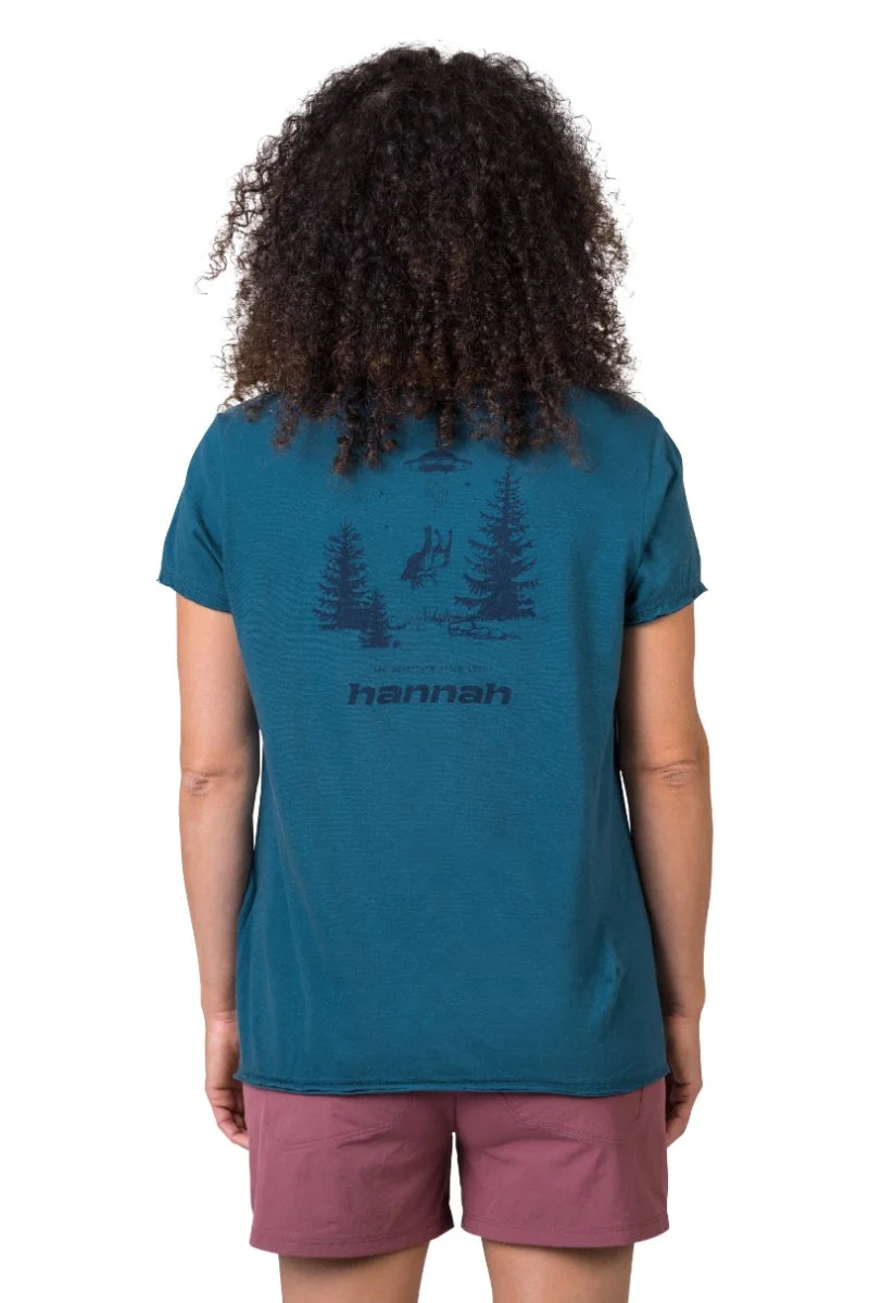 T-shirt de randonnée 100% coton biologique pour Femme "Hannah − EDITH"
