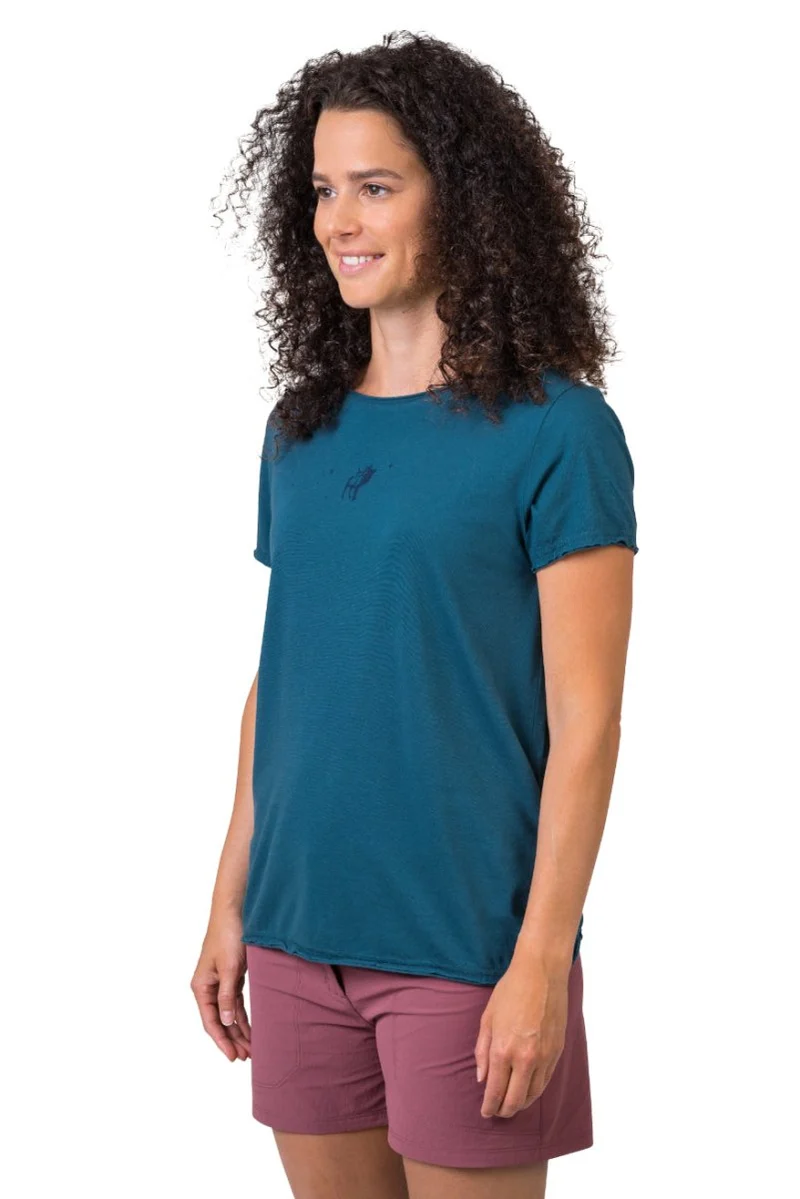 T-shirt de randonnée 100% coton biologique pour Femme "Hannah − EDITH"