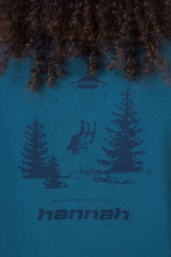 T-shirt de randonnée 100% coton biologique pour Femme "Hannah − EDITH"