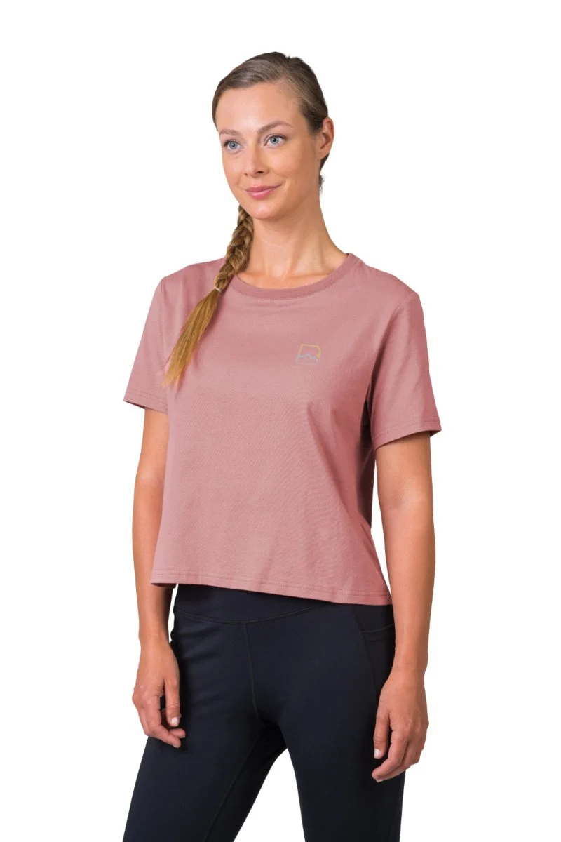 T-shirt de randonnée 100% coton pour Femme "Hannah − ELIN"
