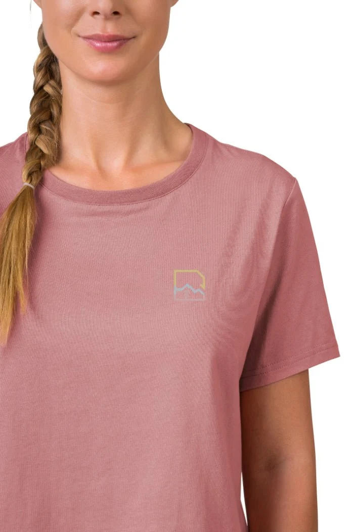 T-shirt de randonnée 100% coton pour Femme "Hannah − ELIN"