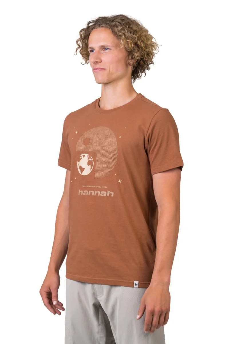 T-shirt de randonnée 100% coton biologique pour Homme "Hannah − FRED"