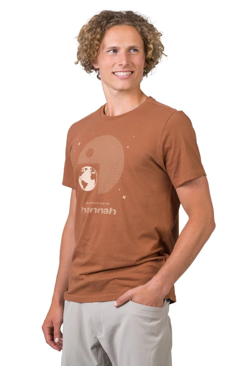 T-shirt de randonnée 100% coton biologique pour Homme "Hannah − FRED"