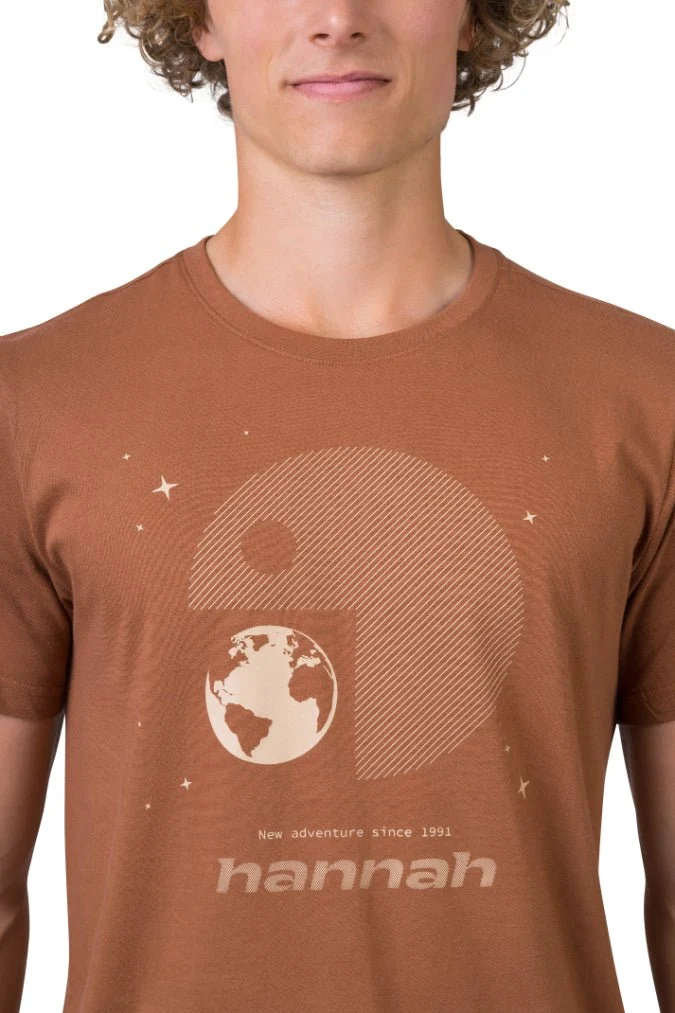 T-shirt de randonnée 100% coton biologique pour Homme "Hannah − FRED"