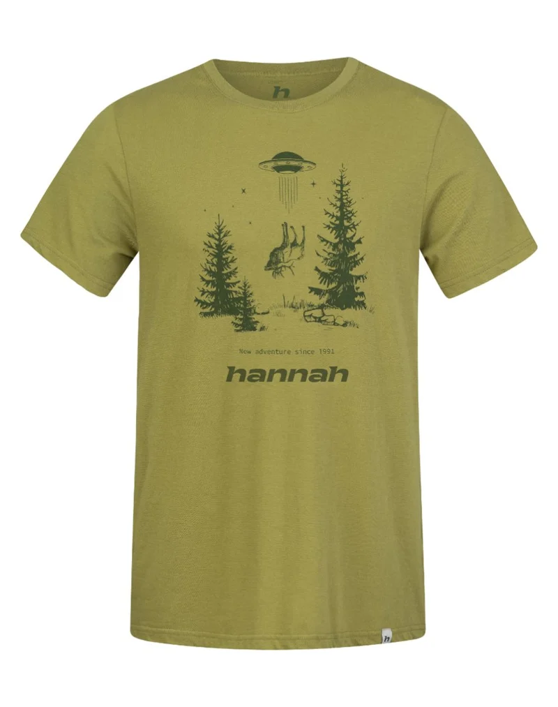 T-shirt de randonnée 100% coton biologique pour Homme "Hannah − FRED"