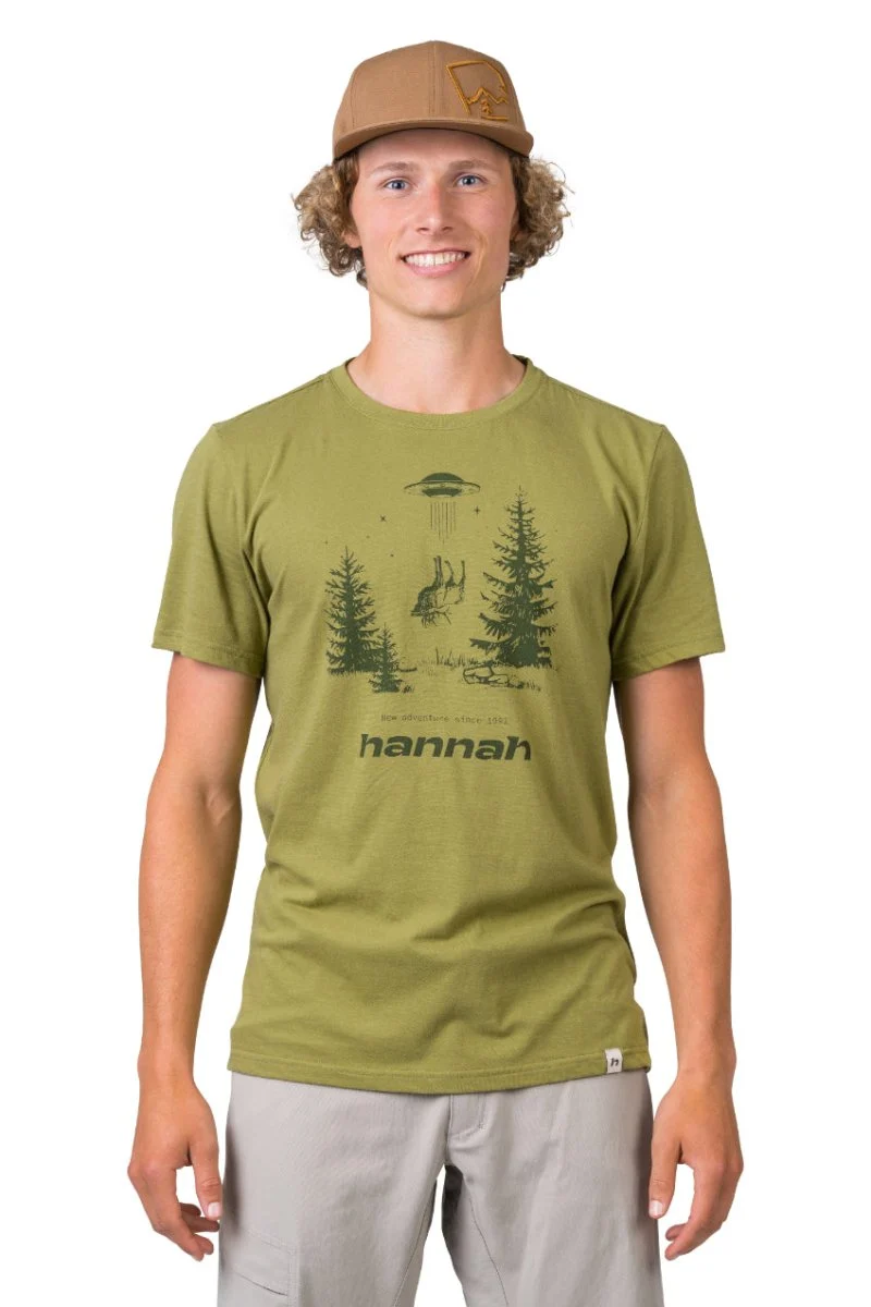 T-shirt de randonnée 100% coton biologique pour Homme "Hannah − FRED"