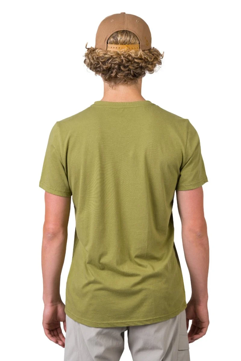 T-shirt de randonnée 100% coton biologique pour Homme "Hannah − FRED"