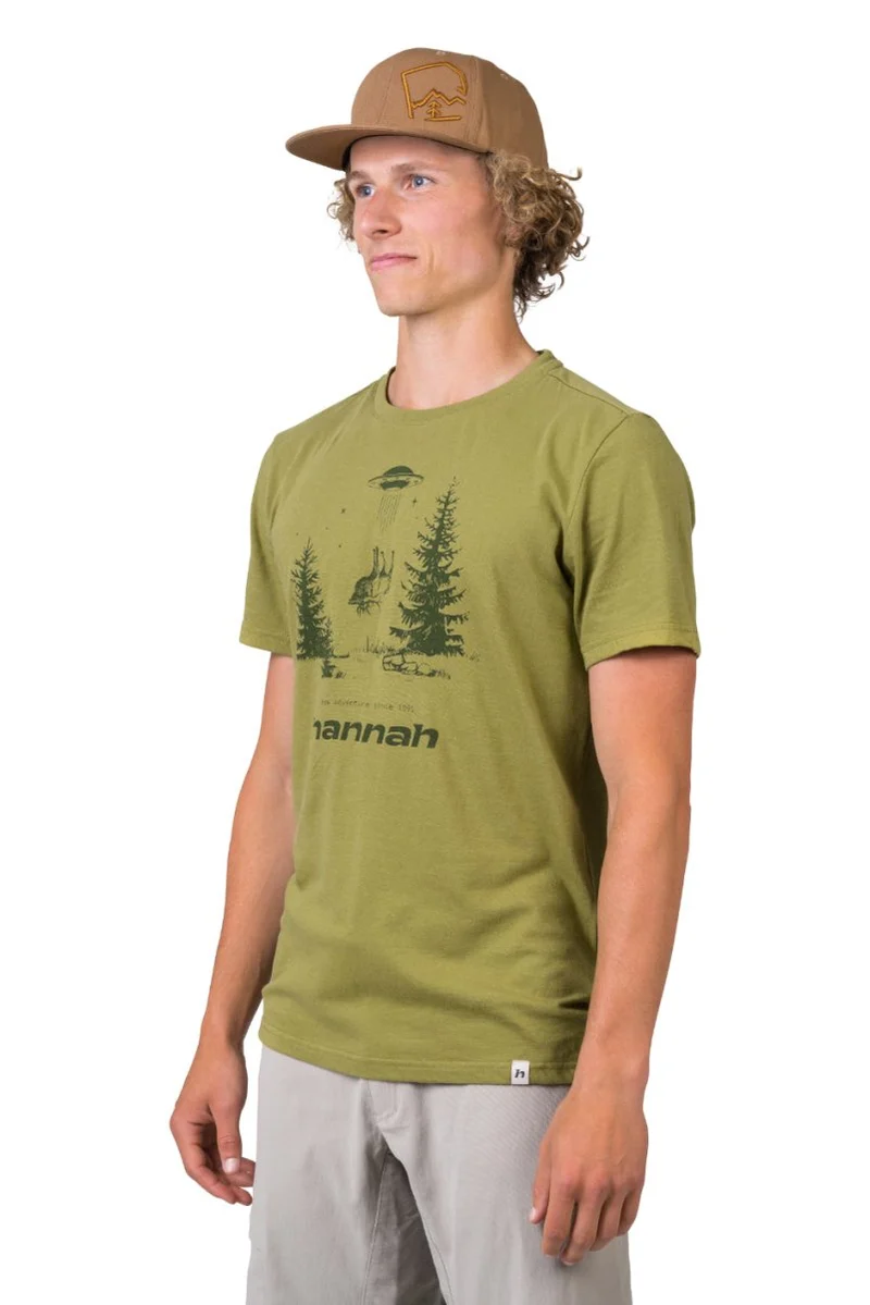 T-shirt de randonnée 100% coton biologique pour Homme "Hannah − FRED"