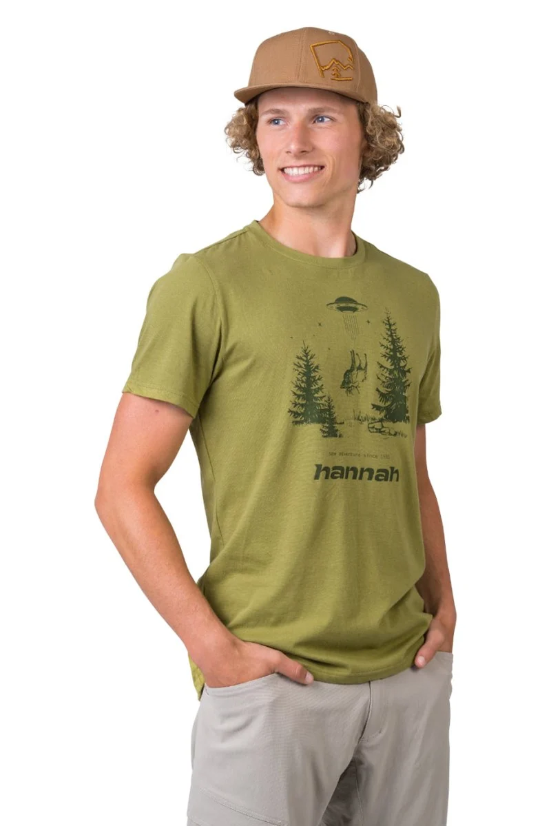 T-shirt de randonnée 100% coton biologique pour Homme "Hannah − FRED"