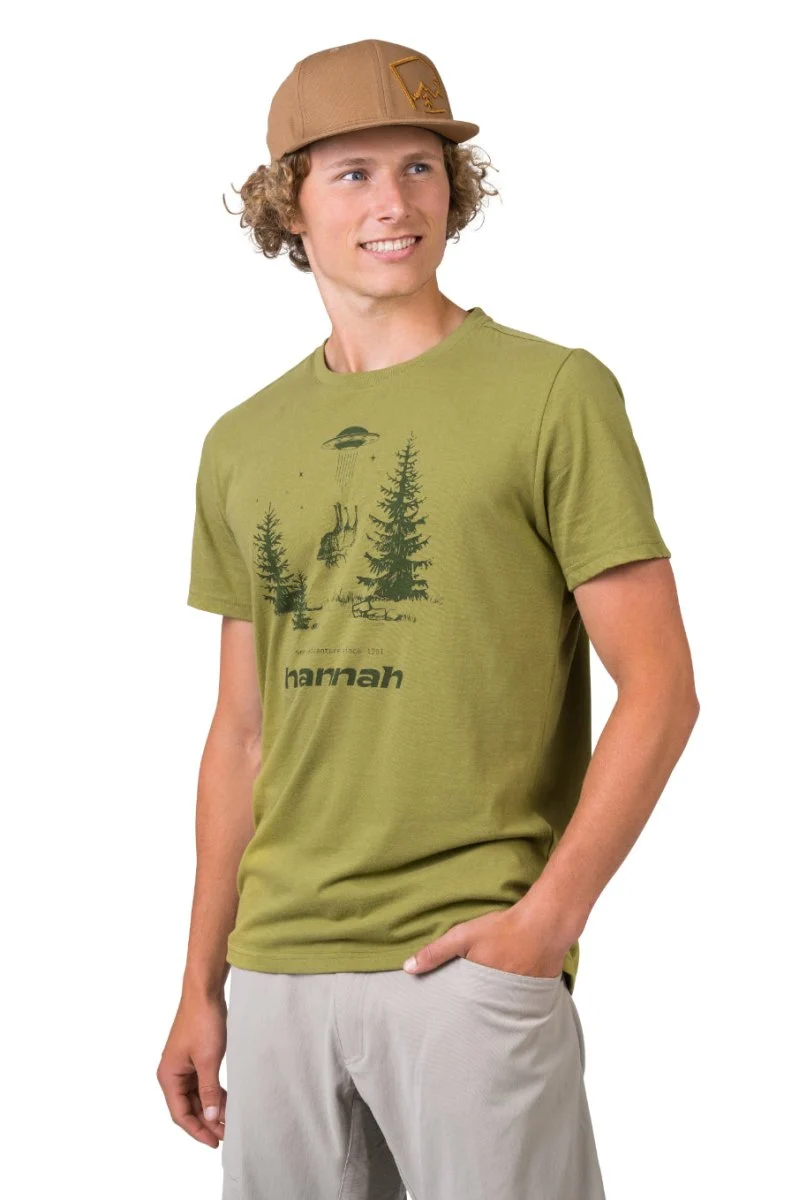 T-shirt de randonnée 100% coton biologique pour Homme "Hannah − FRED"