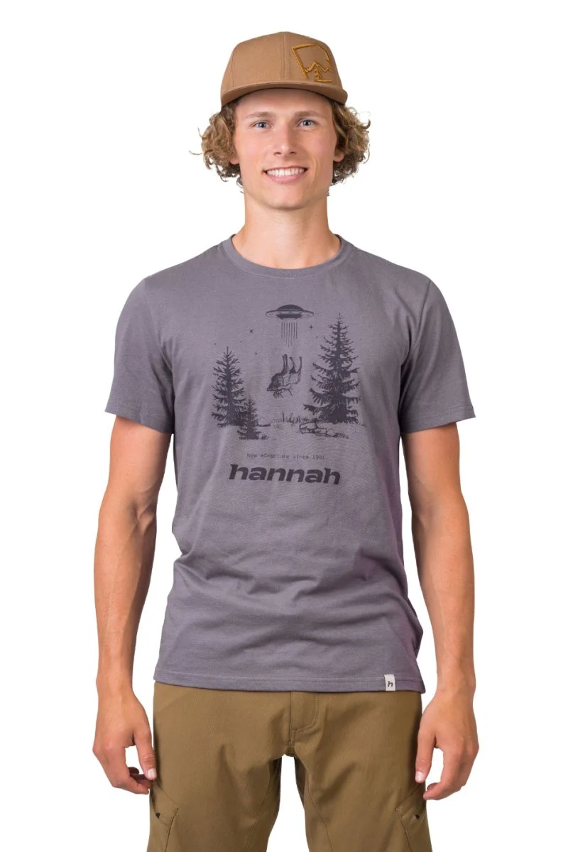 T-shirt de randonnée 100% coton biologique pour Homme "Hannah − FRED"