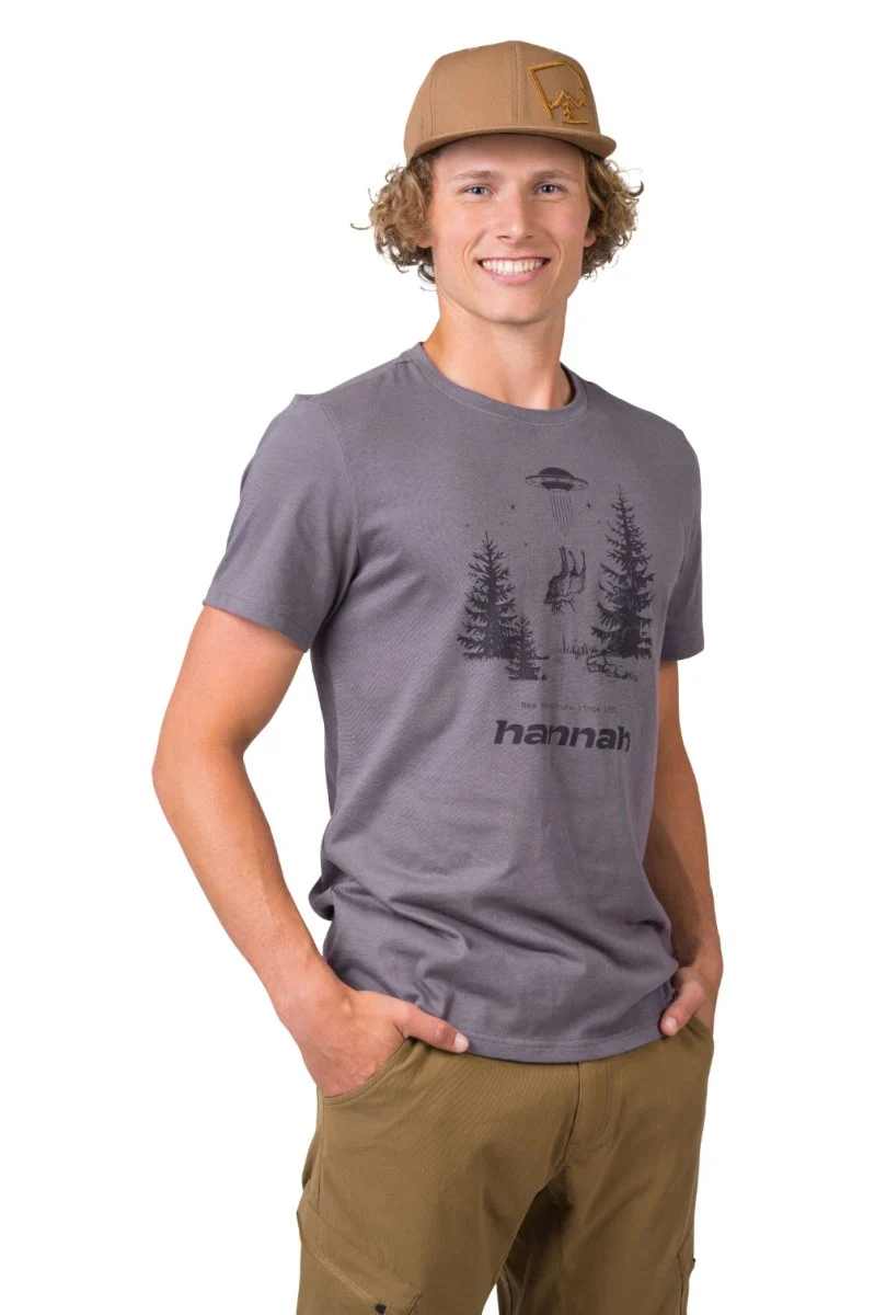 T-shirt de randonnée 100% coton biologique pour Homme "Hannah − FRED"