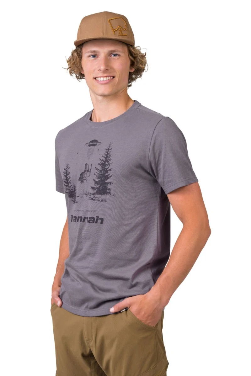 T-shirt de randonnée 100% coton biologique pour Homme "Hannah − FRED"