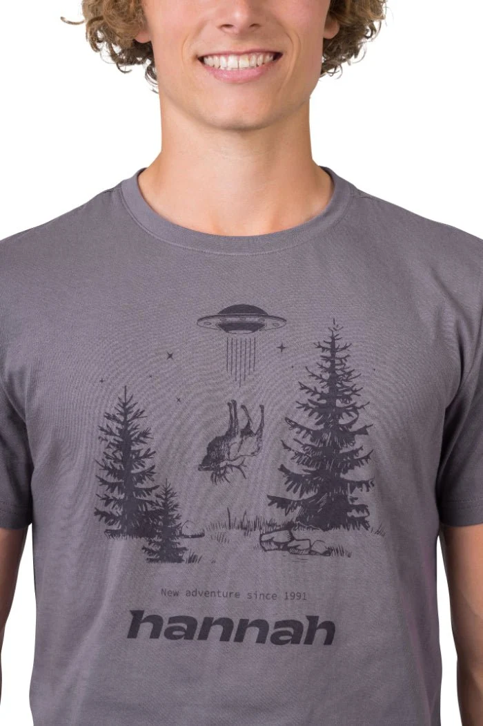 T-shirt de randonnée 100% coton biologique pour Homme "Hannah − FRED"